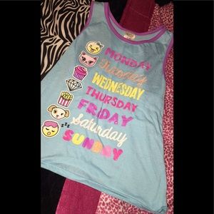 Girls pajama shirt
